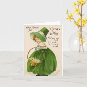 St Patrick's Day Vintage Card