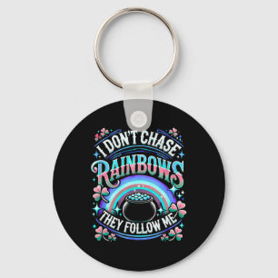 St Patricks Day Women Shamrock Saint Patricks Day Keychain