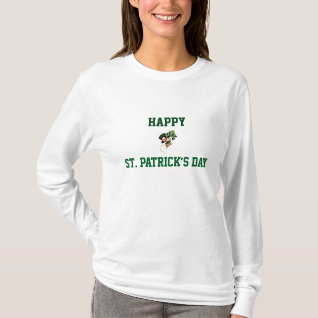St. Patrick's Day Womens T-shirt (Front)