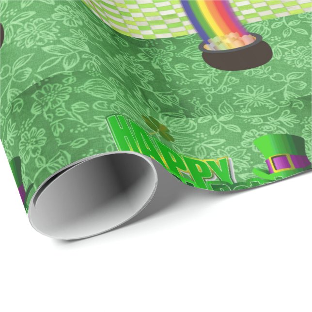 St. Patrick's Day Wrapping Paper (Roll Corner)