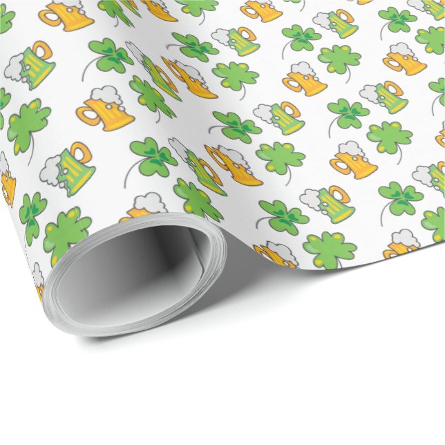 St. Patrick's Day Wrapping Paper (Roll Corner)