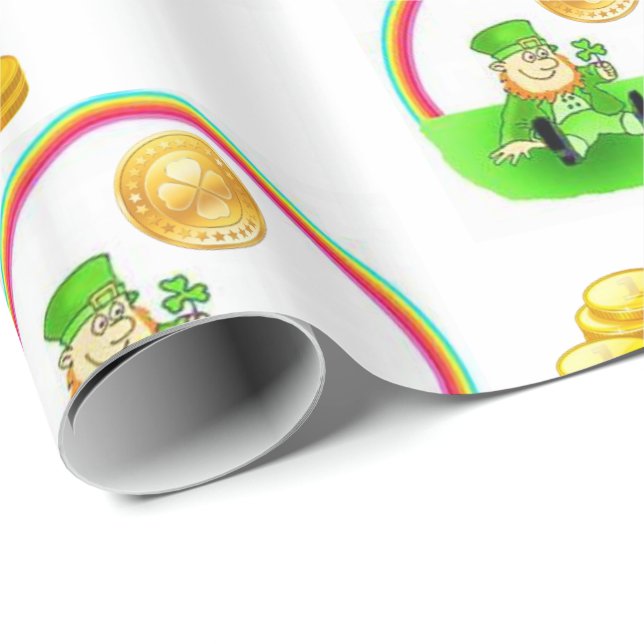 St. Patrick's Day Wrapping Paper (Roll Corner)