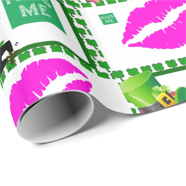 St. Patrick's Day Wrapping Paper (Roll Corner)