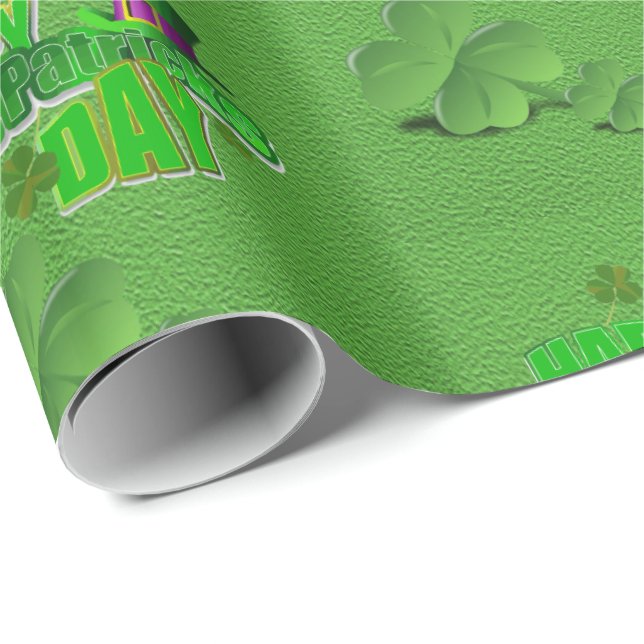 St. Patrick's Day Wrapping Paper (Roll Corner)