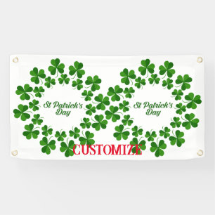 St Patrick's Day Wreath Thunder_Cove Banner
