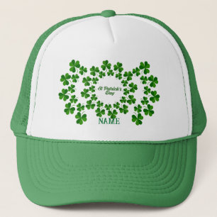 St Patrick's Day Wreath Thunder_Cove  Trucker Hat