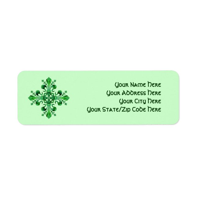 St. Patrick's Fleur de lis (Front)