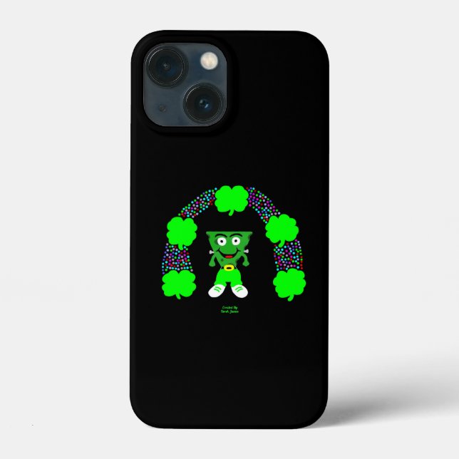 St.  Patrick's FrankenCheese Apple iPhone 13 Mini  Case-Mate iPhone Case (Back)