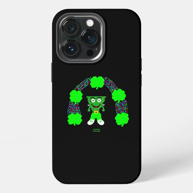 St.  Patrick's FrankenCheese Apple iPhone 13 Pro  Case (Back)