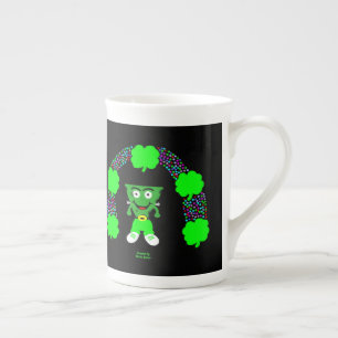 St. Patrick's FrankenCheese Bone China Mug