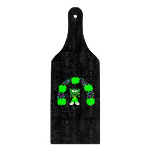 St.  Patrick's FrankenCheese Cutting Board Paddle