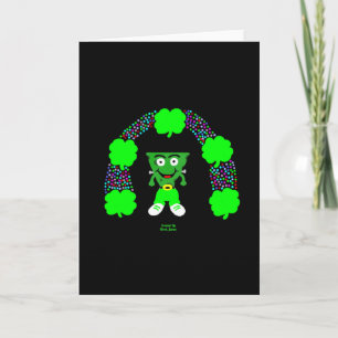 St.  Patrick's FrankenCheese Greeting Card
