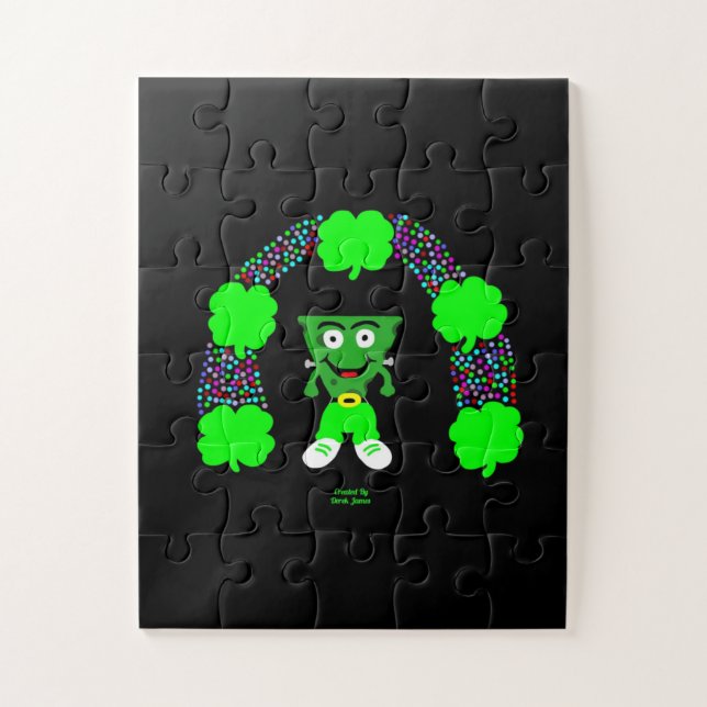 St.  Patrick's FrankenCheese Puzzle  (Vertical)