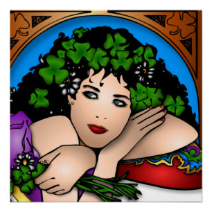 ST. PATRICK'S GIRL POSTER