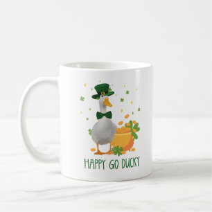 St. Patricks Happy Go Ducky Coffee Mug