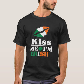 St.Patrick's Kiss Me I'm Irish Funny Saint Patrick T-Shirt