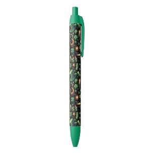 St. Patrick's Luck Black Ink Pen