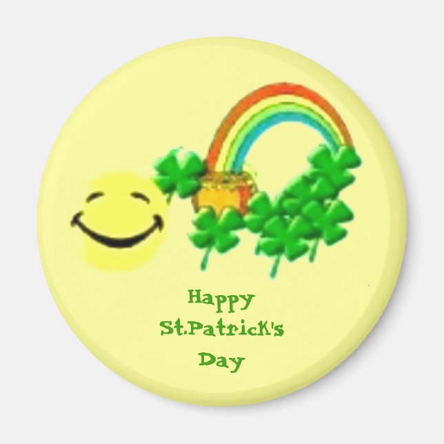 St.Patrick's Lucky Magnet (Front)