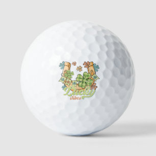 St. Patrick's Lucky Vibes Golf Balls