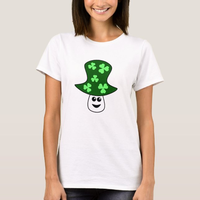 St. Patrick's Mushroom T-Shirt (Front)