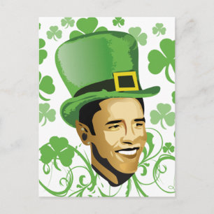 St Patrick's O'Bama 2009 Postcard