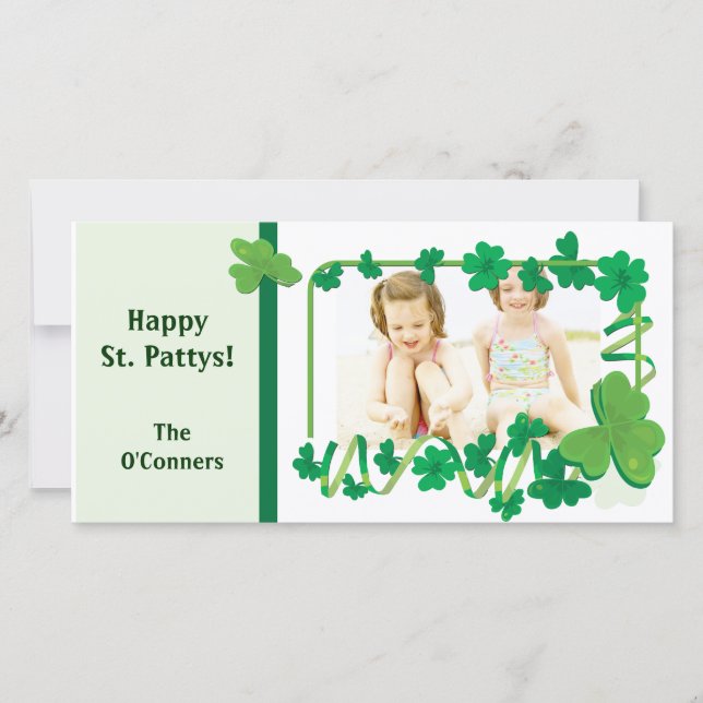 St. Patrick's Photo Card (Front)