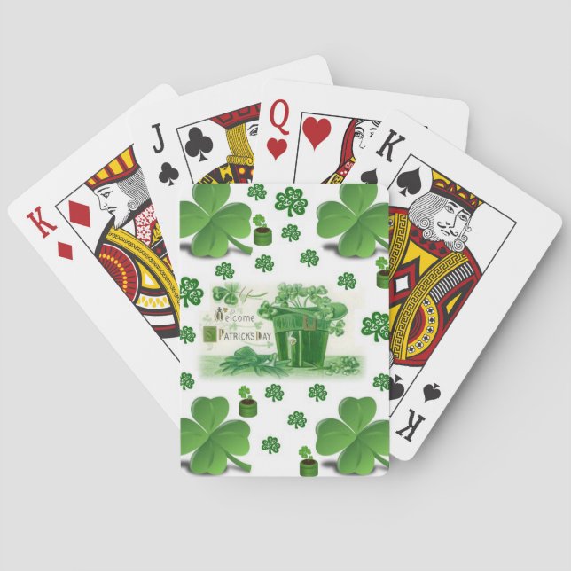 St. Patrick's Playing Card Deck (Back)
