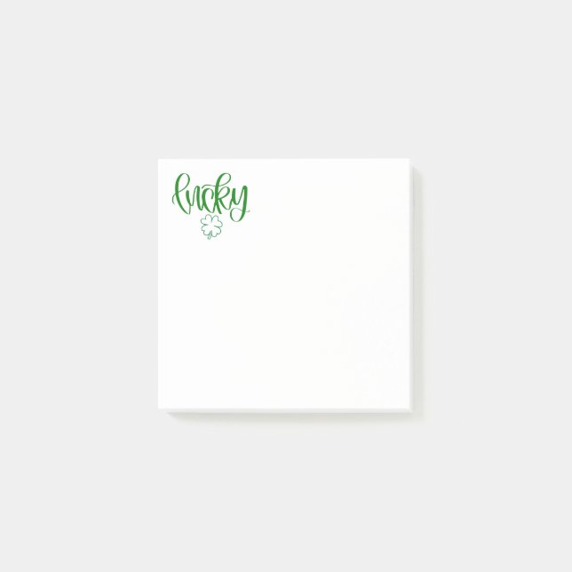 St. Patricks  Post-it Notes (Front)