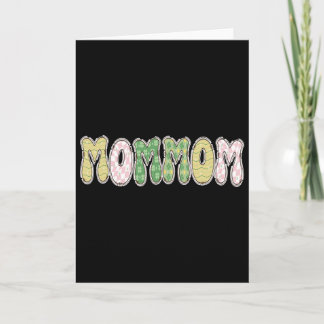 St Patricks Shamrock Mommom Leprechaun  Card