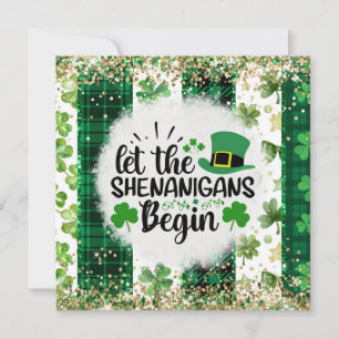St. Patrick's Shenanigans Holiday Card