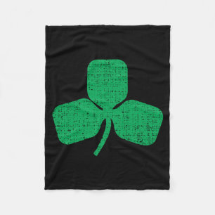 St Patricks St Patty Day Irish American Pickleball Fleece Blanket
