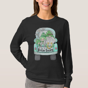 St Patricku2019s Day Gnome Couple Costume Feelin L T-Shirt