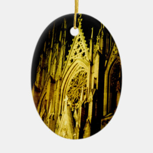 'St. Pats Cathedral @ Night' 2024 Ornament