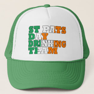 St Pats day drinking team Trucker Hat