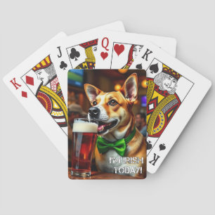 St. Pat's Dog Playing Cards