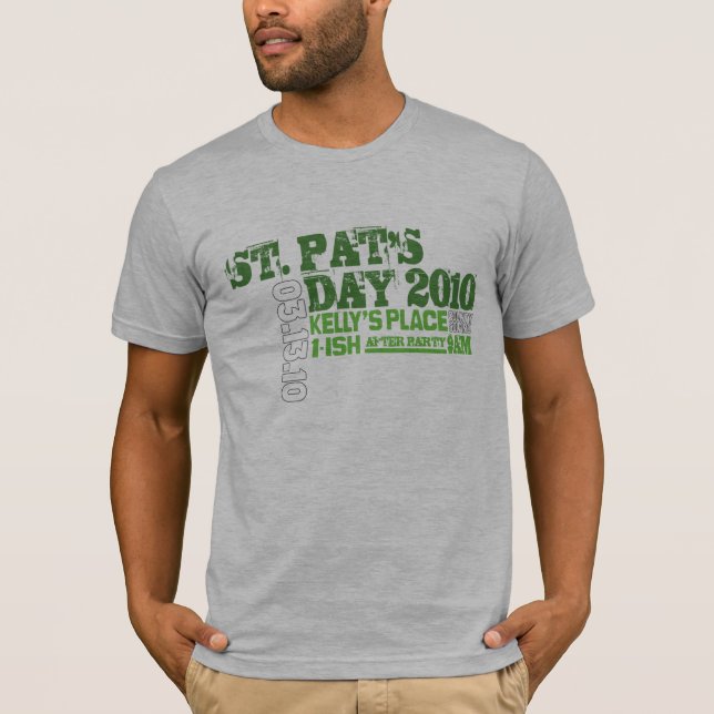 St Pats Party Time T-Shirt (Front)
