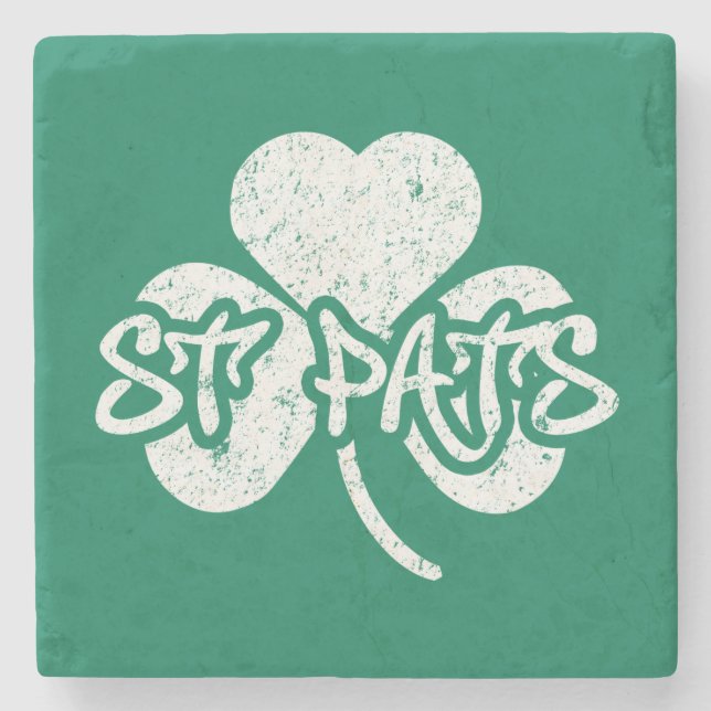 St Pats  Stone Coaster (Front)