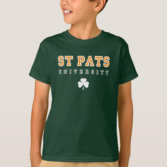 St Pats University T-Shirt (Front)