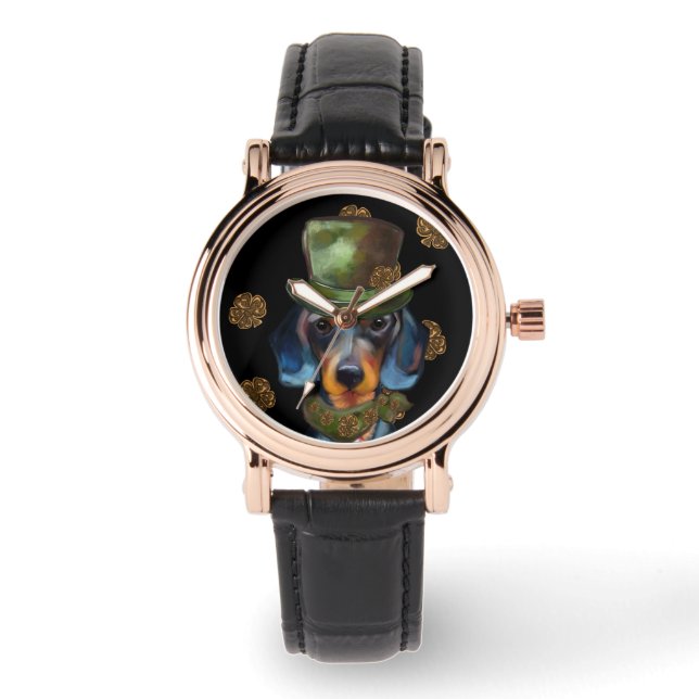 St. Patty Doxie  Watch (Front)
