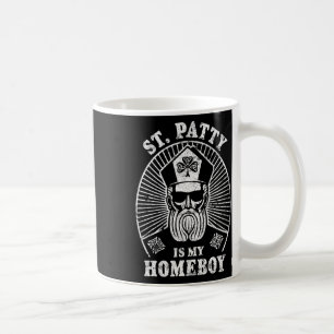St Patty Is My Homeboy Vintage Funny St Patrick's  Coffee Mug