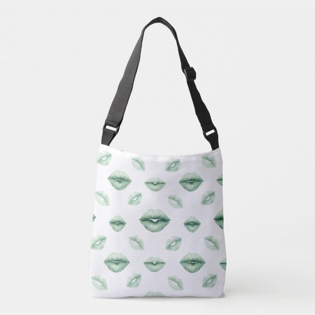 St Patty Kisses Crossbody Bag (Front)