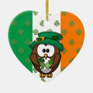 St. Patty's Day Ceramic Ornament
