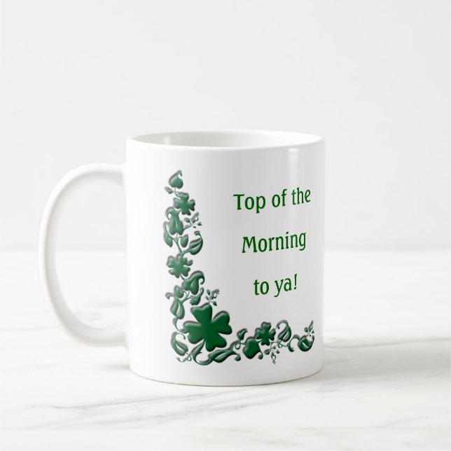 St. Patty's Day Coffee Mug (Left)