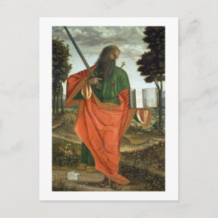 St. Paul, 1520 (oil on panel) Postcard