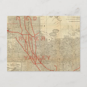 St Paul, Minneapolis and Manitoba Railway Postcard