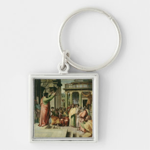 St. Paul Preaching at Athens (cartoon for the Sist Keychain