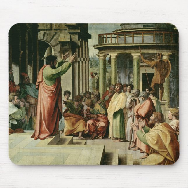 St. Paul Preaching at Athens (cartoon for the Sist Mouse Pad (Front)
