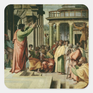 St. Paul Preaching at Athens (cartoon for the Sist Square Sticker