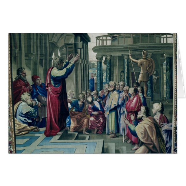 St. Paul Preaching at the Areopagus (Front Horizontal)