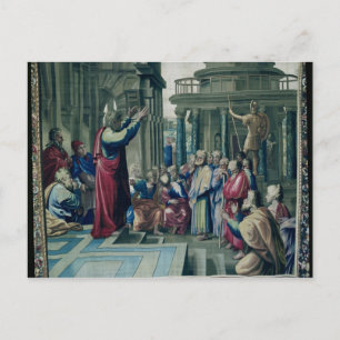St. Paul Preaching at the Areopagus Postcard